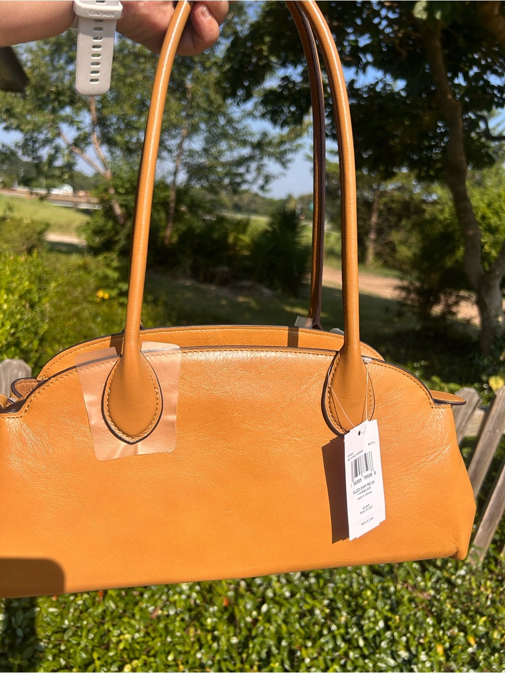 Coach Honey Brown Empire 34 NWT - Picture 3 of 11
